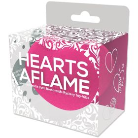 Hearts A Flame Erotic Lovers Bath Bomb w/ Vibe Inside