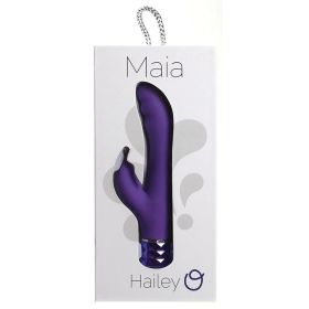 Maia Hailey Crystal Gems Dual Rabbit-Neon Purple 6